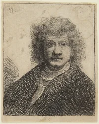 Rembrandt mit breiter Nase