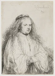 Saskia als St. Katharina von Alexandria