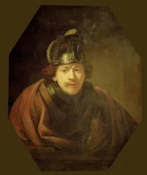 Selbstbildnis als Krieger