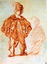 Stehender Schauspieler, 1630er Jahre