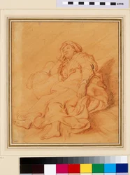 Studie der Figur von Rachel