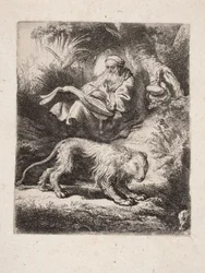 Der heilige Hieronymus lesend