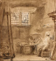 Das Atelier des Künstlers, 1659