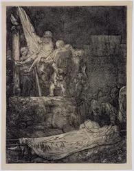 Die Kreuzabnahme bei Fackellicht