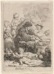 Die Pfannkuchenfrau