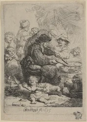 Die Pfannkuchenfrau