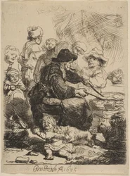 Die Pfannkuchenfrau, 1635