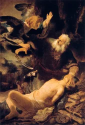 Die Opferung Isaaks, 1635