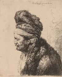 Der zweite orientalische Kopf, ca. 1635