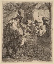 Die flanierenden Musiker