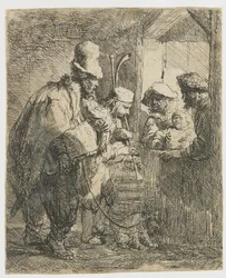 Die flanierenden Musiker