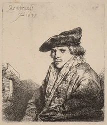 Junger Mann mit Samtkappe (Petrus Sylvius?)