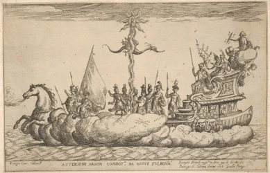 Asterion, aus der Serie Gefäße der Argonauten für die Hochzeitsfeier von Cosimo, 1608