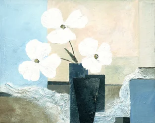 Modernes Florales Stillleben