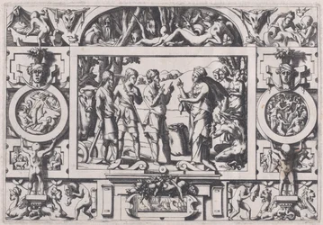 Königin Ino und der Bauer, 1563