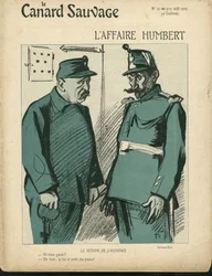 Illustration von Hermann-Paul (1864-1940) für das Cover von Le Canard Sauvage, Nr. 21