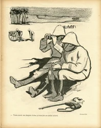Illustration von Hermann-Paul (1864-1940) in Die Wildente