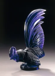 Coq Nain, ca. 1926 (violettes Glas)