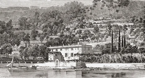 Die Insel Palmaria, gegenüber von La Spezzia, Italien im späten 19. Jahrhundert. Aus Italienischen Bildern von Rev. Samuel Manning, veröffentlicht ca. 1890.