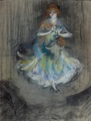 Music-Hall-Sängerin