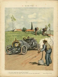 Illustration von Ricardo Flores (1878-1918) in Le Rire