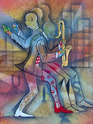 Dynamische Jazz-Performance