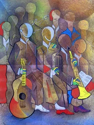 Lebendige Jazz-Harmonie