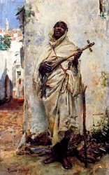 Arabischer Musiker