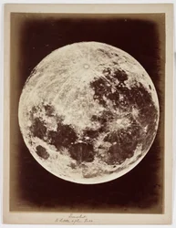 Umgekehrt - Ein wenig nach Vollmond, ca. 1858