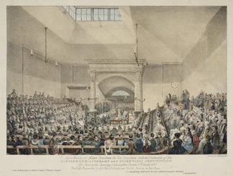 Eröffnung des Hörsaals in Marylebone, London