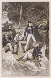 Nelson meldet sich freiwillig, um ein Preis zu entern