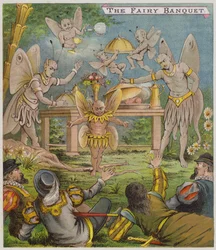 Illustration zu Der Sturm (Chromolithographie)