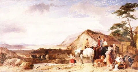 Die Rast des Viehtreibers