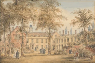 Trinity Hall vom Garten aus, Cambridge