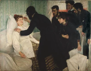 Hypnotische Séance, 1887