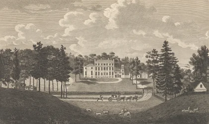 Bradborne, nahe Sevenoke, in der Grafschaft Kent, aus Edward Hasted