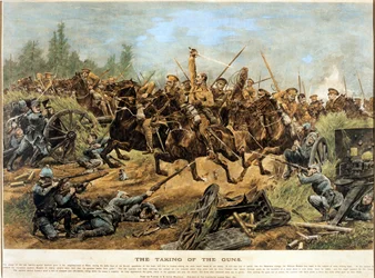 Die Einnahme der Kanonen, 1914