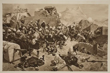 Candahar: Die 92. Highlander und die 2. Gurkhas stürmen Gaudi Mullah Sahibdad, aus 