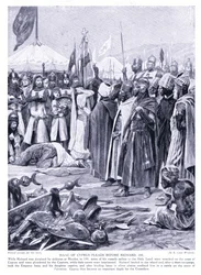 Isaak von Zypern fleht vor Richard I. AD1191, 1920er Jahre