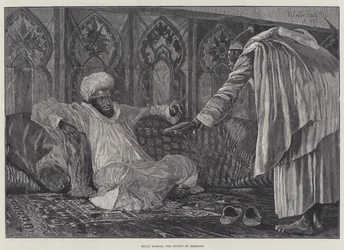 Mulai Hassan, der Sultan von Marokko