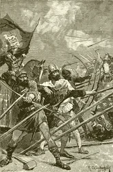 Die englischen Bogenschützen von Azincourt