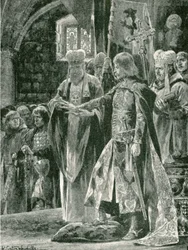 Die Investitur von Wilhelm II. mit dem Ring, Sonntag, 26. September 1087