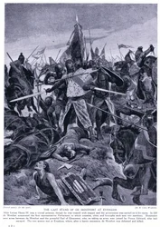 Der letzte Widerstand von de Montford bei Evesham AD1265, 1920er Jahre