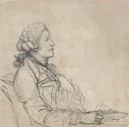 Profilstudie eines jungen Mannes