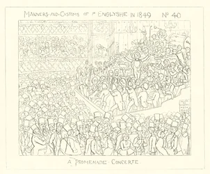 1849, Ein Promenadenkonzert