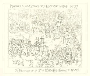 1849, Ein Ausblick auf den 5. November, der die Guys zeigt