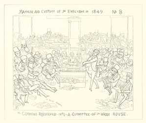 1849, Das Unterhaus als Ausschuss des gesamten Hauses