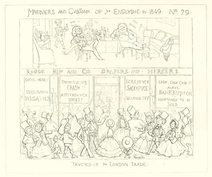 1849, Tricks des Londoner Handels