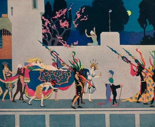 Almas sieht die Prinzessin, um 1919, um 1932