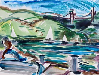 Segelboote, Tiburon, 2017